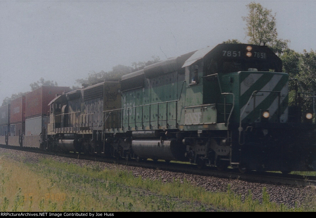 BNSF 7851 West